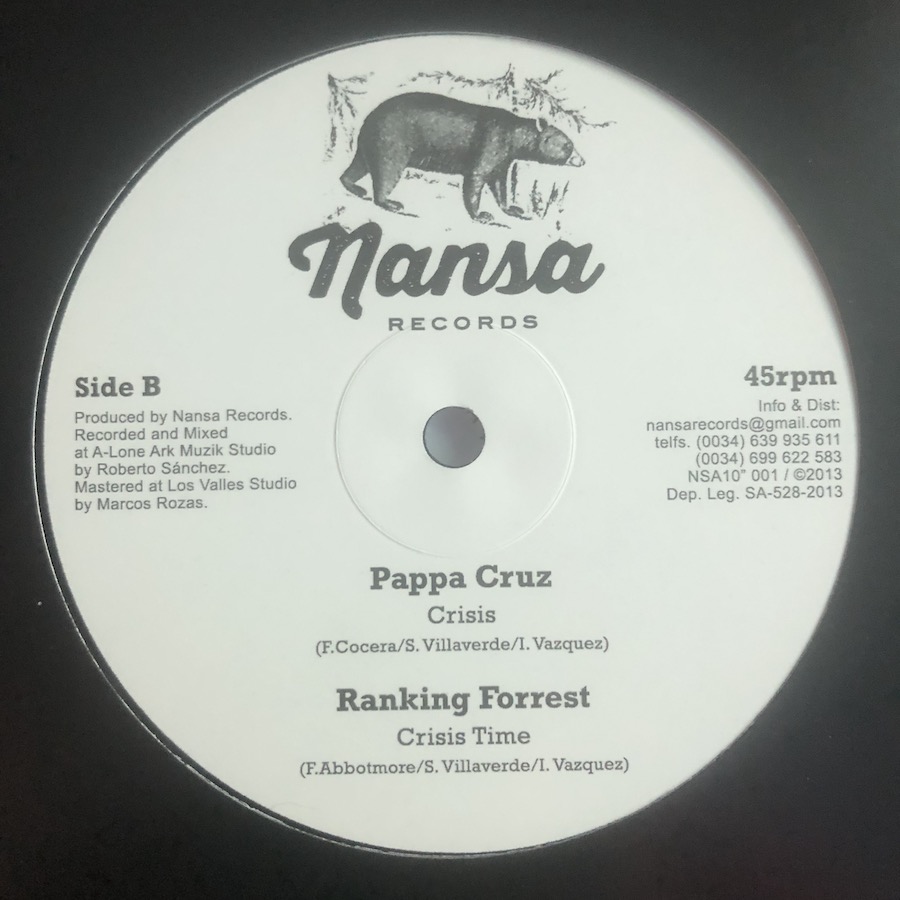Papa Cruz Crisis Ranking Forrest Crisis Time 10 vinyl