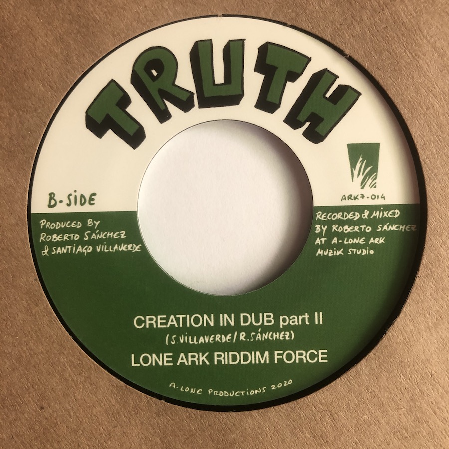Lone Ark Riddim Force Creation In Dub 7 vinyl