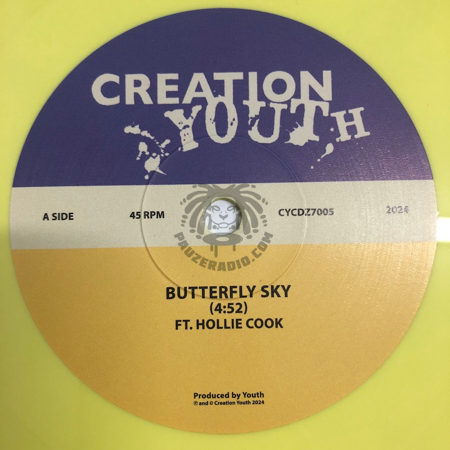 Lee Scratch Perry & Youth ft Hollie Cook Butterfly Sky 7 vinyl